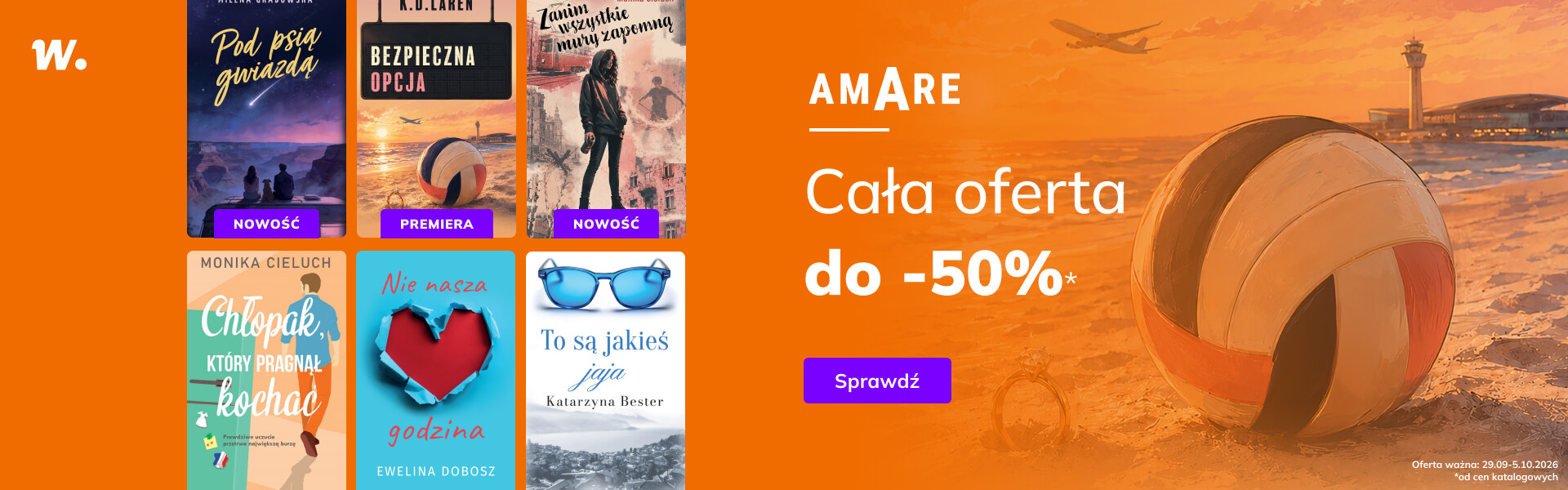 Grafika prowadzi do promocji: Amare: cała oferta do -50%