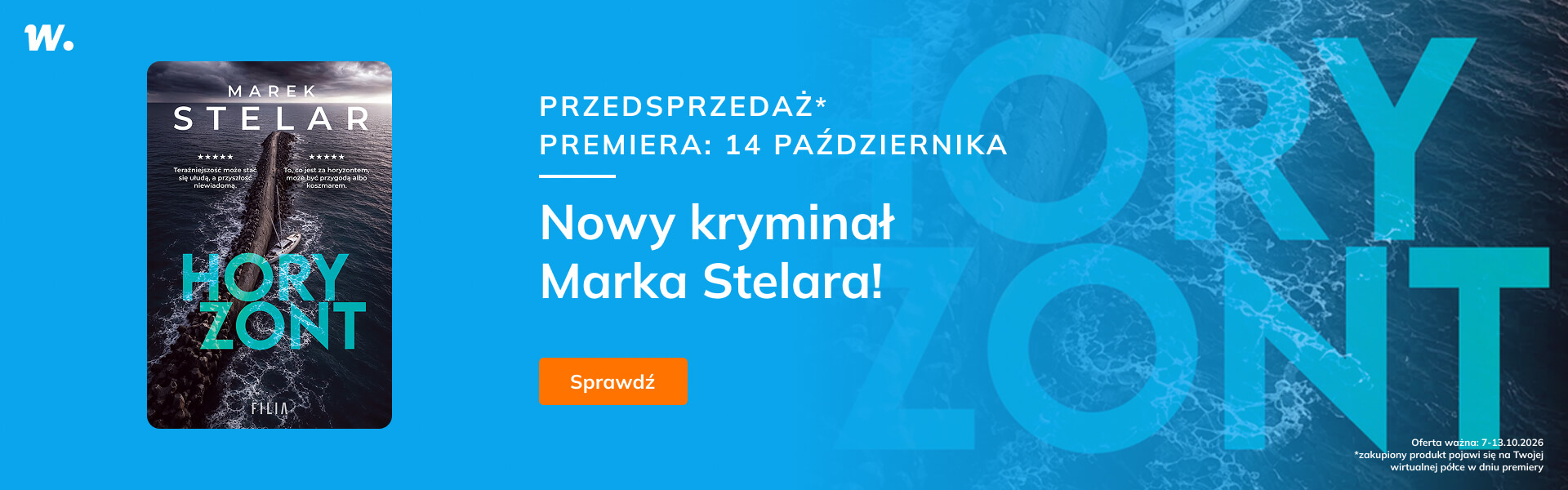 Grafika prowadzi do promocji: „Horyzont” Marka Stelara: przedsprzedaż