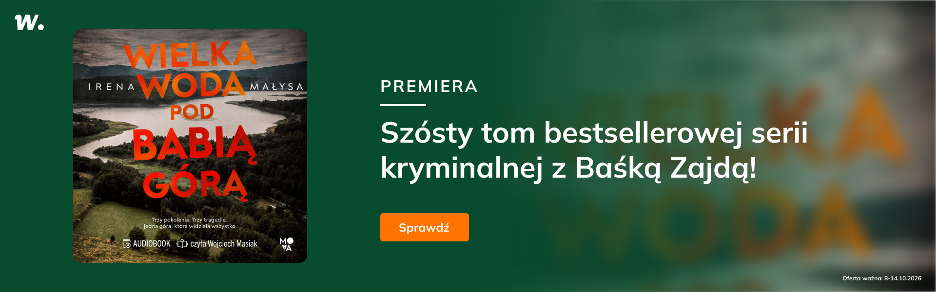 Grafika prowadzi do promocji: Premiera "Wielka woda pod Babią Górą. Tom 6"