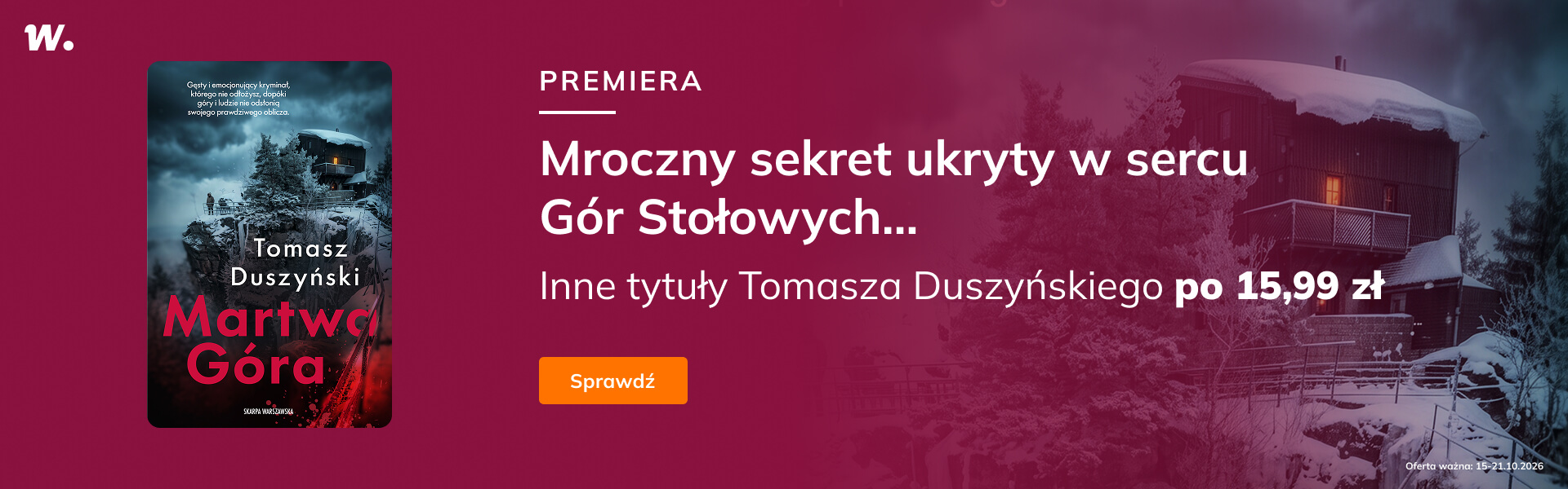 Grafika prowadzi do promocji: Martwa Góra - premiera