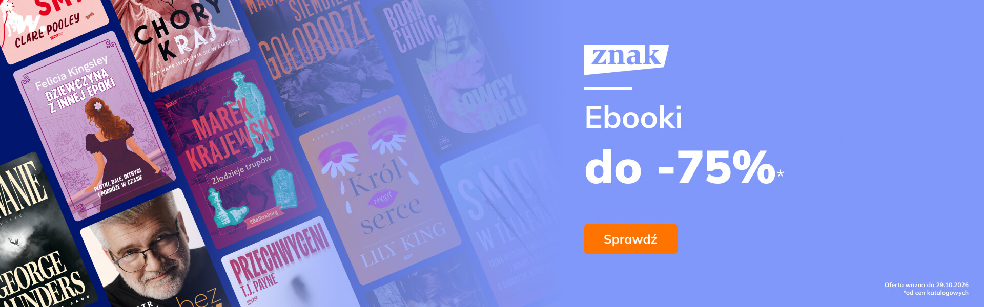 Grafika prowadzi do promocji: Cała oferta Znaku do -75%