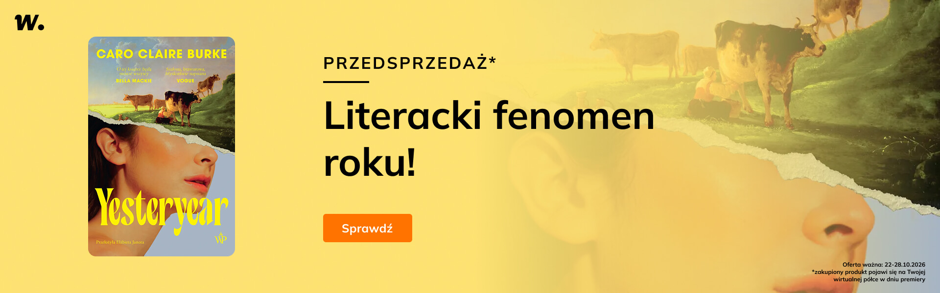 Grafika prowadzi do promocji: Yesteryear - przedsprzedaż