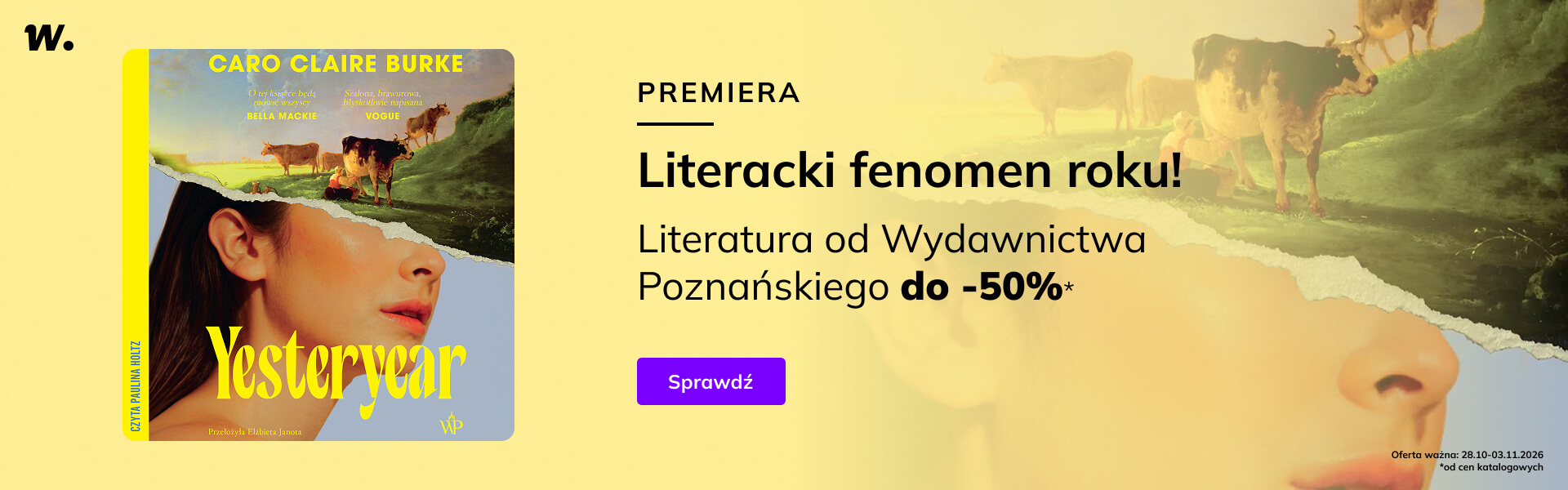 Grafika prowadzi do promocji: Literatura od Wydawnictwa Poznańskiego do -50%*