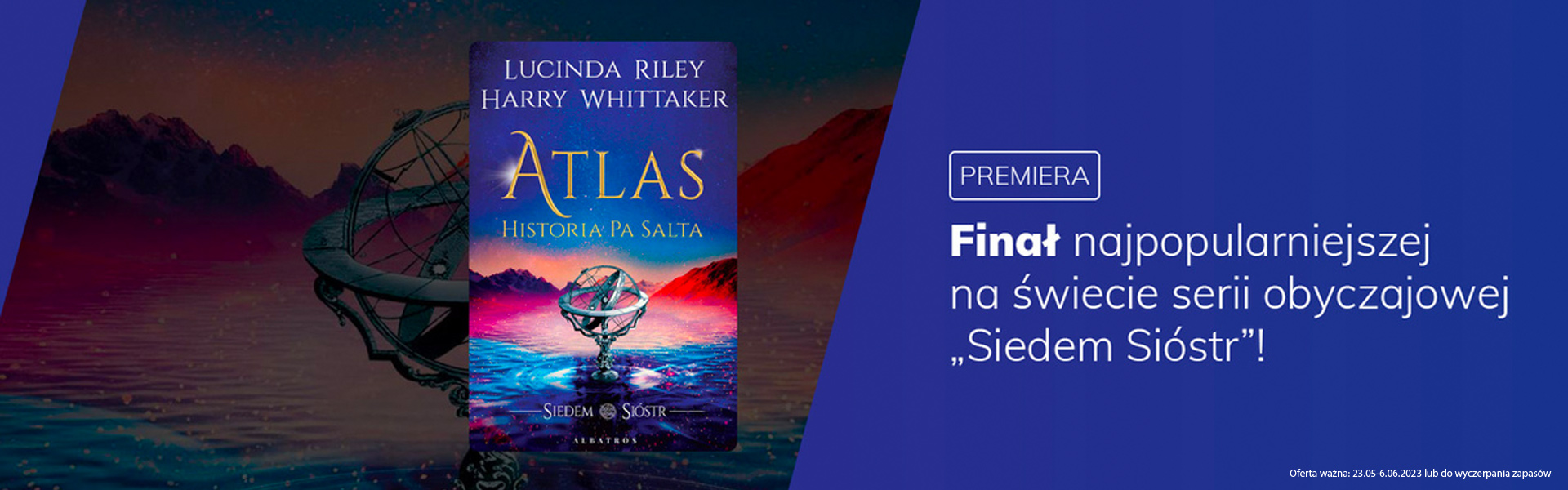 Grafika prowadzi do promocji: „Atlas. Historia Pa Salta” Lucindy Riley