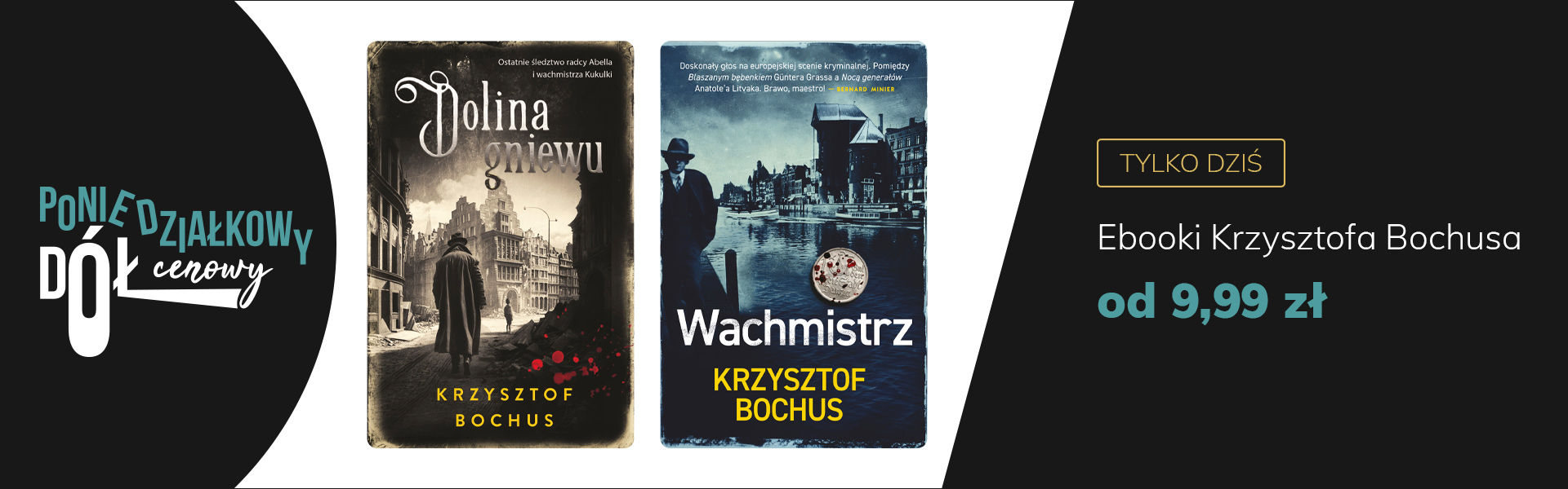 Grafika prowadzi do promocji: Ebooki Krzysztofa Bochusa od 9,99 zł