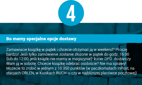 4. Bo mamy specjalne opcje dostawy