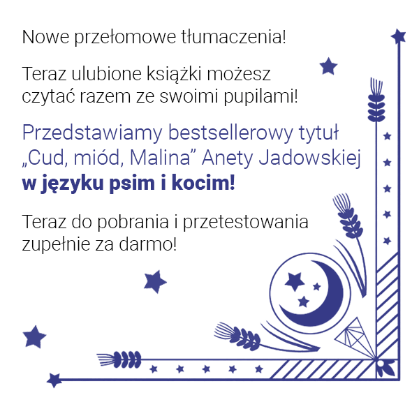 Teraz ulubione książki możesz czytać razem ze swoimi pupilami!