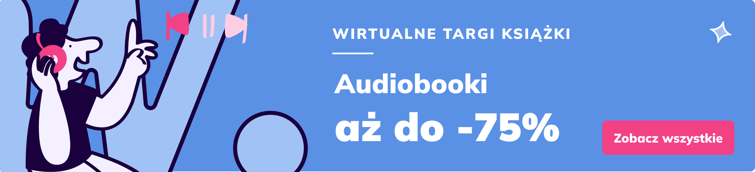 Wirtualne Targi Książki! Audiobooki aż do -68%